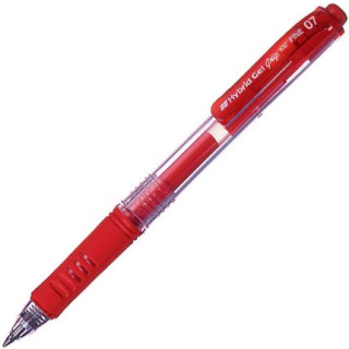 PENTEL HYBRID GEL K157 RED