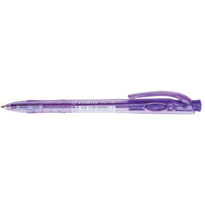 STABILO 308M LINER RETRACTABLE PEN VIOLET