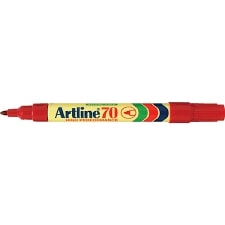 ARTLINE 70 PERM MARKER RED