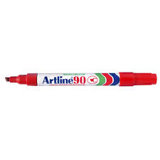 ARTLINE 90 PERM MARKER RED