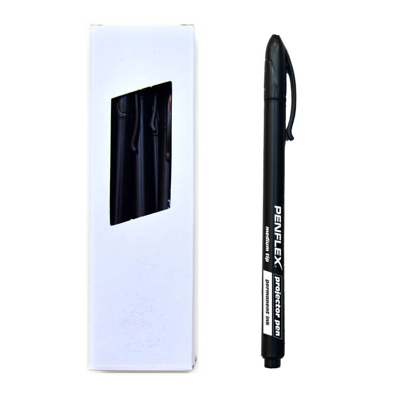 PENFLEX PERMANENT MARKER (BLACK)