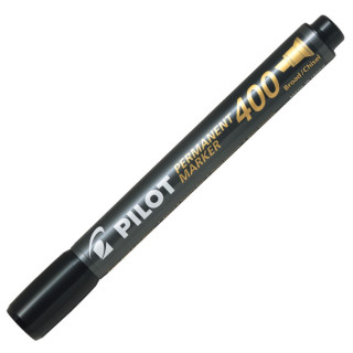 PILOT SCA-400 PERM MARKER CHISEL BLACK 