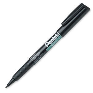 PENTEL NMS50 PERMANENT MARKER BLACK