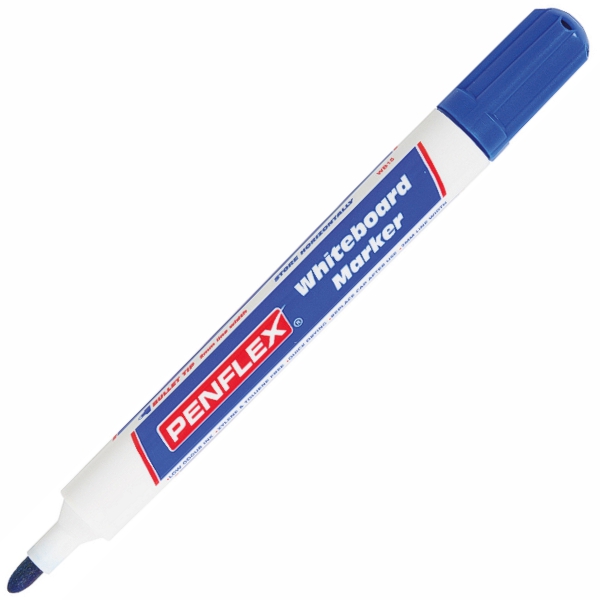 PENFLEX BULLET W/BOARD MARKER L/BLUE