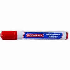 PENFLEX BULLET W/BOARD MARKER RED