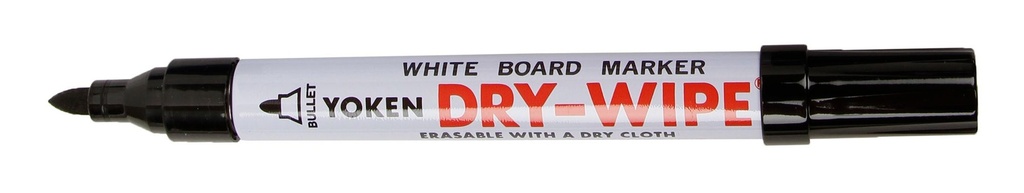 YOKEN FINE BULLET W/BOARD MARKER 600A BLACK