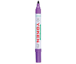 YOKEN FINE BULLET W/BOARD MARKER 600A VIOLET
