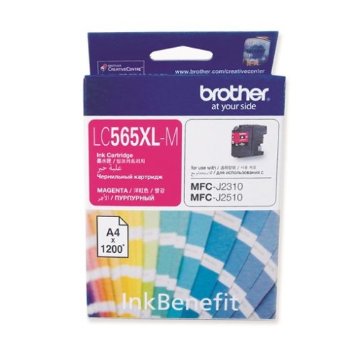 [BRLC565XLMAG] BROTHER LC565XL MAGENTA INNK CARTRIDGE