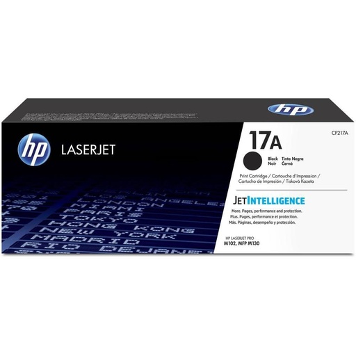 [HPCF217A] HP CF217A - HP 17A BLACK TONER CARTRIDGE 