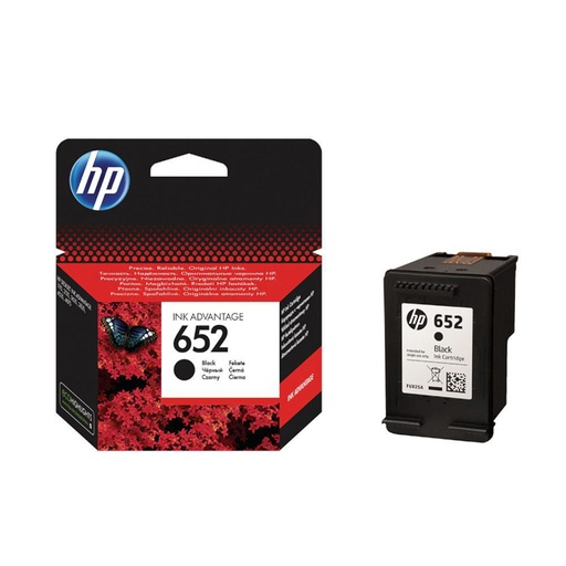 [HPF6V25AE] HP F6V25AE - HP 652 BLACK INK CARTRIDGE