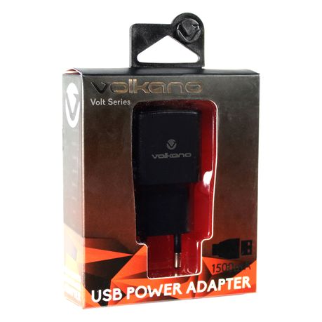 [CHRGVK5002BK] VOLKANO VOLT SERIES 1.5A POWER ADAPTER