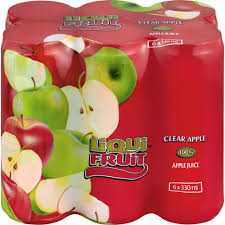 [LIQUIFRUIAPP6] Liqui Fruit Clear Apple 330ml