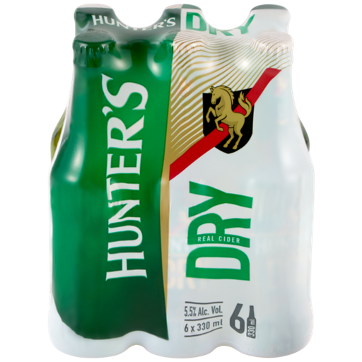 [BCHUNTERS6] HUNTERS DRY CIDER 6PACK