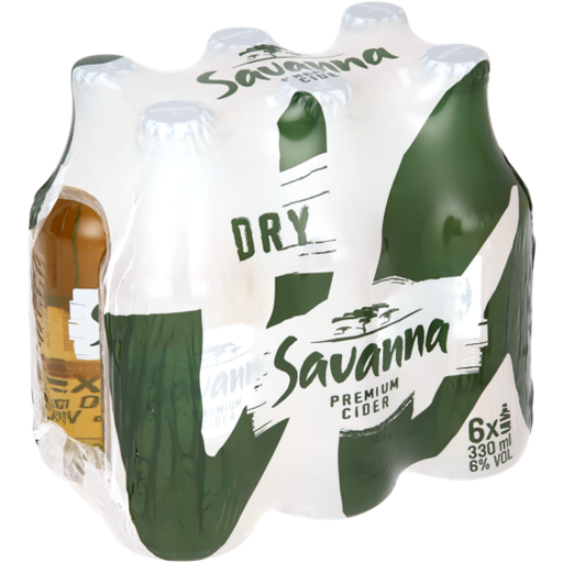 [BCSAVANNADRY6] SAVANNA DRY CIDER 330ML 6PACK