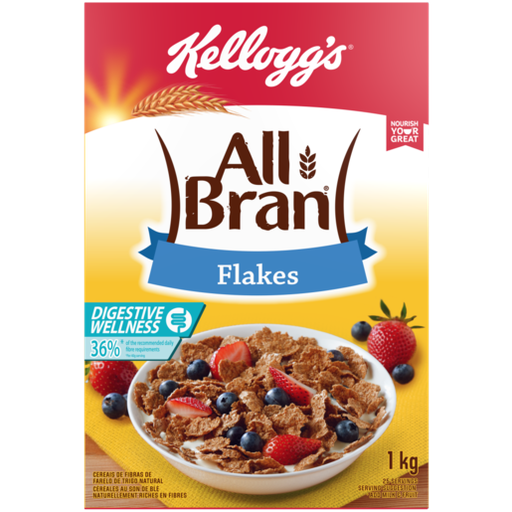 [ALLBRAN] Kellogs All Bran Flakes 1kg