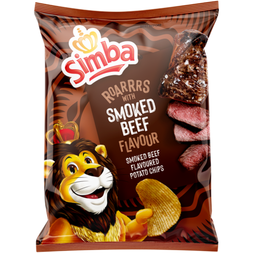 [CHIPSIM] Chips Smoked Beef Simba 36g