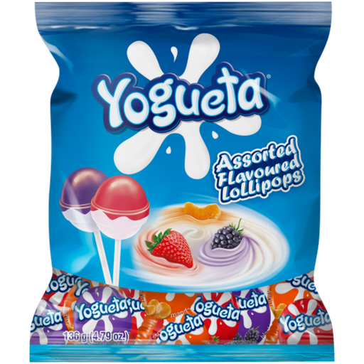 [LOLLIPOP] Lollipops Assorted Yogueta 48's