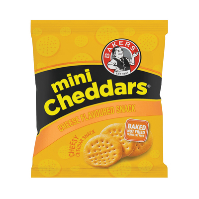[MINICHEDDARBAKERS] Mini Cheddar Bakers 33g