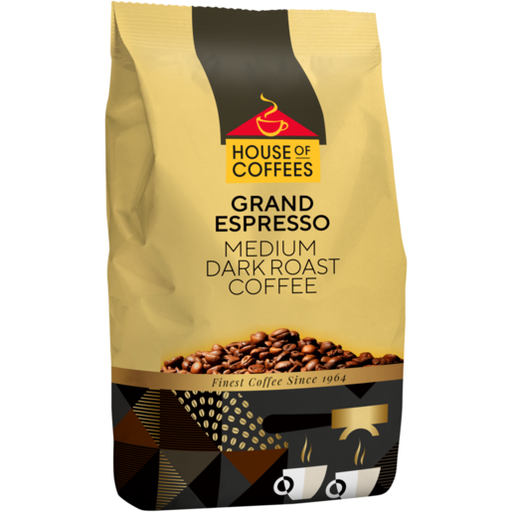 [COFFEEHOUGRAND1KG] Coffee Beans Grand Espresso H.O.C 1kg