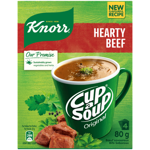 [SOUPKNORBE] Cup A Soup Hearty Beef Knorr
