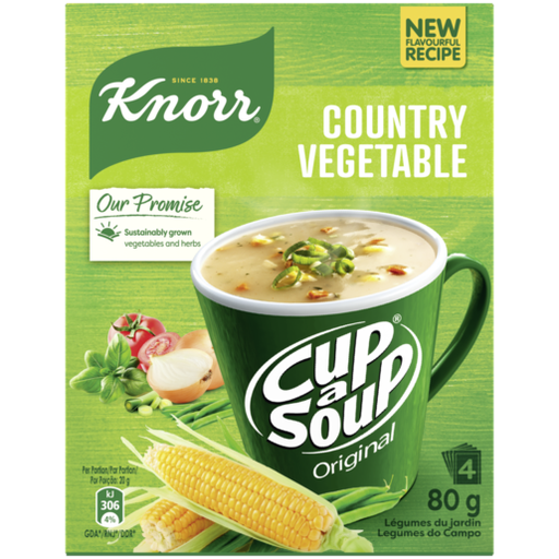 [SOUPKNORVEG] Cup A Soup Country Vegetables Knorr
