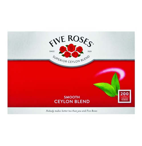 [TEA5ROSES] Tea Five Roses Tagless 102s (250g)