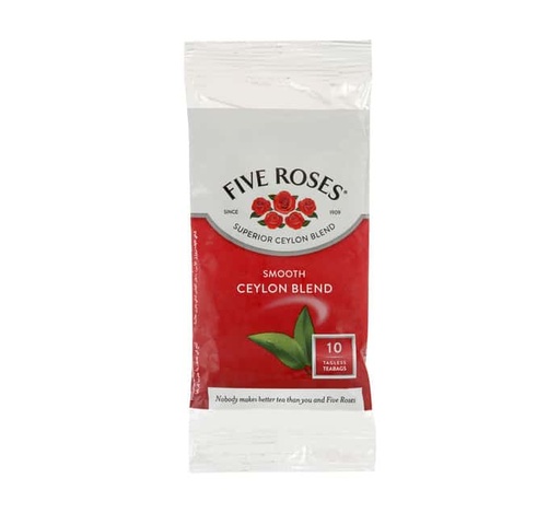 [TEA5ROSES10] Tea Five Roses Tagless 10's