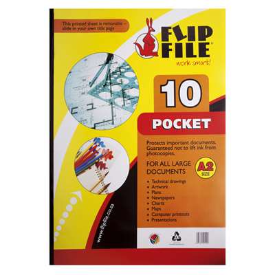 [FILKANGFLIP10] KANGAROO FLIP FILE A4 10P