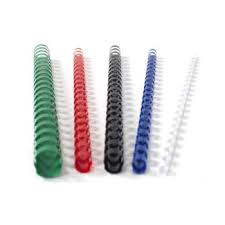 [BINELEM6BLK100] BINDING ELELMENTS 6MM BLACK