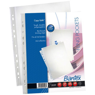 [FILBAN2059A4PP] BANTEX 2059 A4 FINE GAUGE P/POCKET