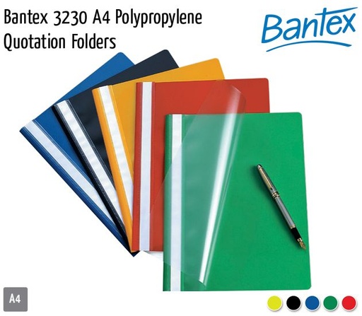 [FOLBANT3230YEL] BANTEX QUOTATION FOLDER 3230 YELLOW