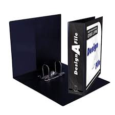 [FILDESIGN70BLK] DESIGN A FILE PVC 70MM L/A BLACK