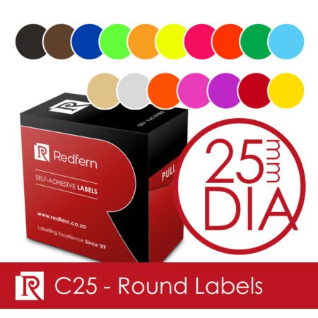 [LABC25BLACK] LABELS C25 BLACK