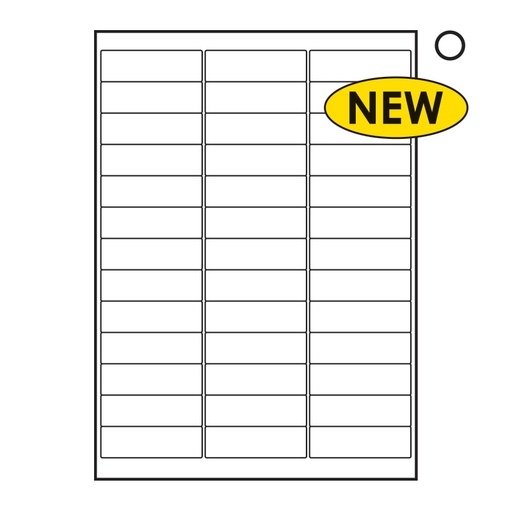 [LABLAS66X20.69] LABELS LASER 66x20.69 39UP