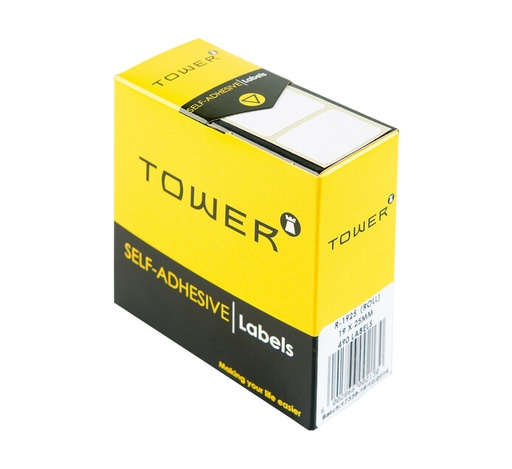 [LABTOWER19X25W] LABELS 19X25 WHITE
