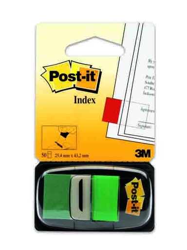[TFLAGGREEN] TAPE FLAGS 45X25MM GREEN