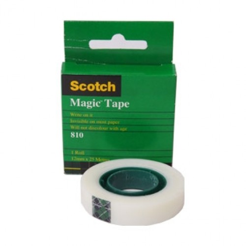 [TMAGIC12X25M] 3M MAGIC TAPE 810 12X25