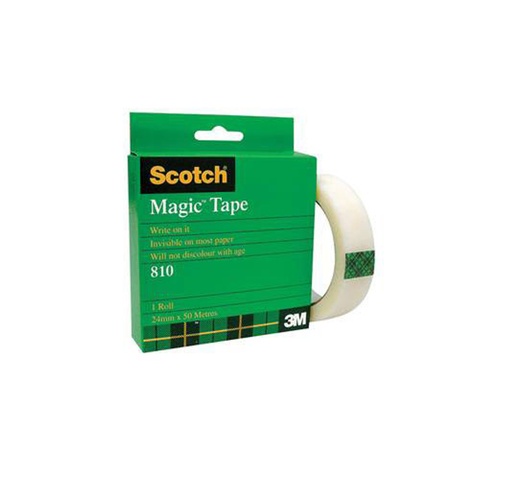[TMAGIC12X50] 3M MAGIC TAPE 810 12X50