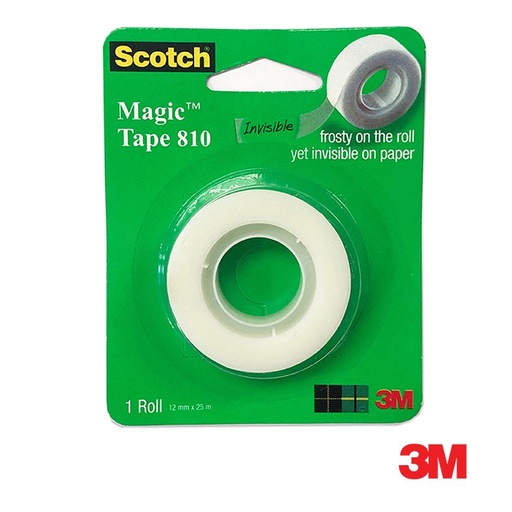 [TMAGIC18X25] 3M MAGIC TAPE 810 18X25