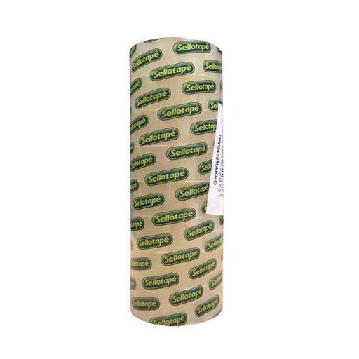 [TSELL48X100MCLR] SELLOTAPE 48X100M CLEAR PACKAGING TAPE