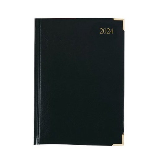 [DIAEXEA5PADBLK] EXECUTIVE A5 PAD DIARY BLACK
