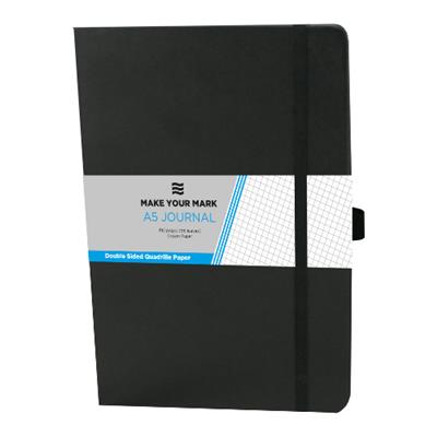 [BKJRNA5BLK] A5 JOURNAL PASTEL BLACK