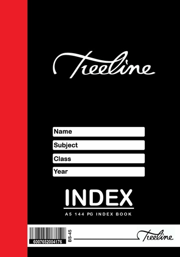 [BKINDEXA5] INDEX BOOKS A5 144P