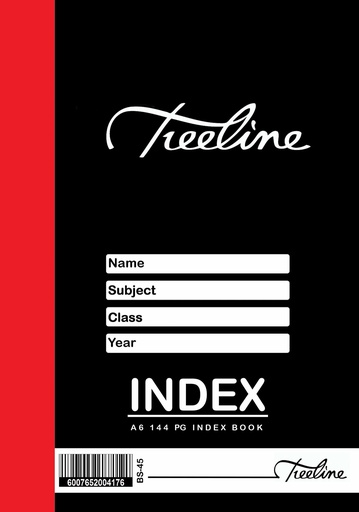 [BKINDEXA6] INDEX BOOKS A6 144P