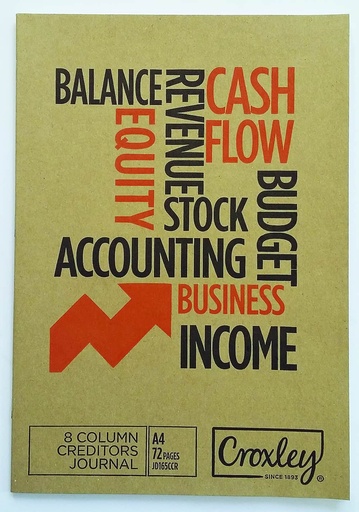 [BKJD165ACCCA] ACCOUNT BKS 72P 8C/CASH JOURNAL JD165