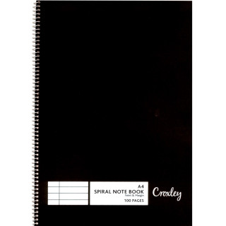 [BKJD382] CROXLEY COUNTER BKS A4 WIRE BOUND JD382