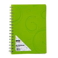 [BKNOTEBKPVCA5GRN] NOTE BOOK A5 80PG CREATIVE GREEN 