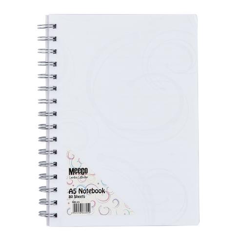[BKNOTEBKPVCA5WHI] NOTE BOOK A5 80PG CREATIVE WHITE