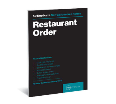 [BKRBEDUPRESORDER] RBE NCR DUP RESTAURANT ORDER  (148X95)