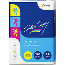 [PAPCC120GA4WHI] COLOUR COPY PAPER A4 120GSM WHITE (250)
